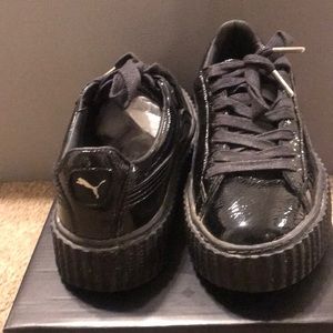 Fenty Creeper Wrinkled Patent Sneaker